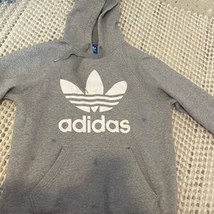 Grey adidas sweatshirt